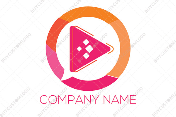 vibrant colours play logo