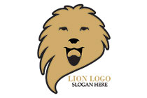 Playful Baby Lion Logo