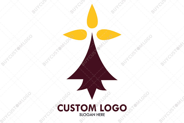 aim abstract arrowhead logo