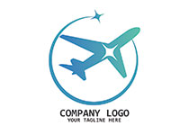 the sparkling aeroplane logo