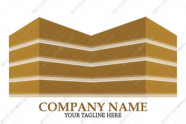 traditional mud building logo