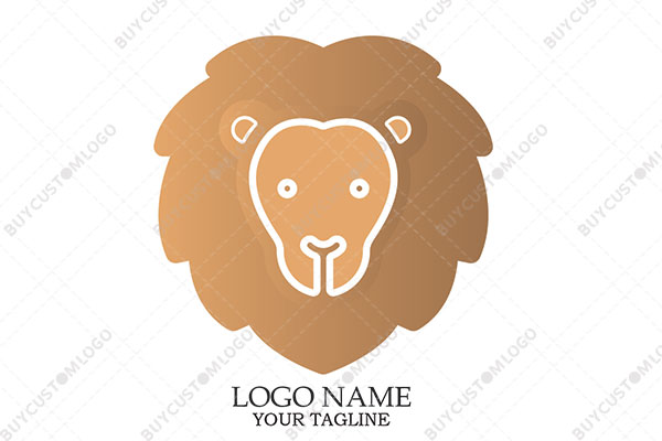 tooth surprised lion logo