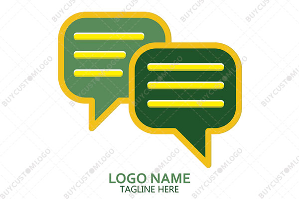 messaging icons communication logo