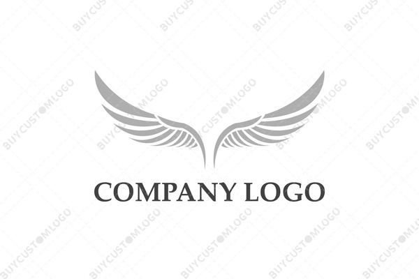 humming bird wings lava grey logo