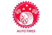 spinning tire sprocket victory logo