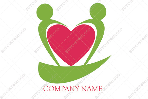 the smirking heart logo