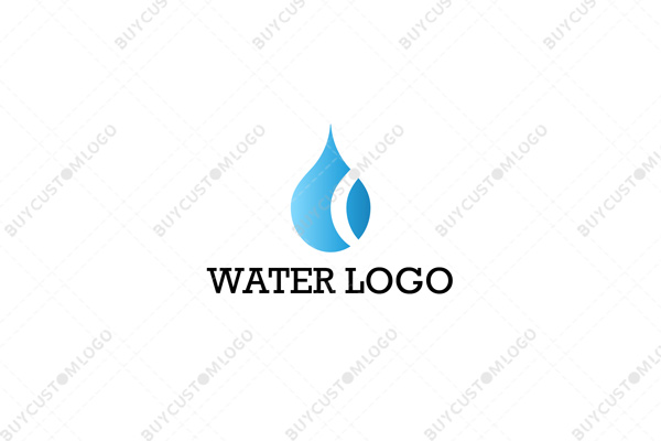 water drop tennis ball logo