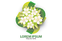 the bouquet of jasmines logo