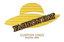 Abstract of a Floppy Hat Logo