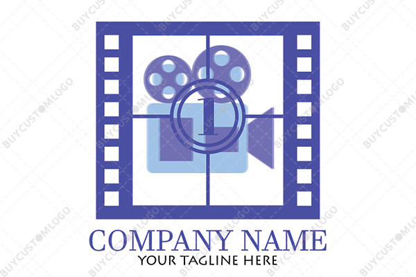 film roll and camcorder logo