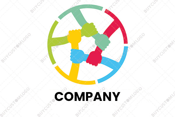 vibrant colours community logo