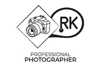 Simplistic camera and typography logo