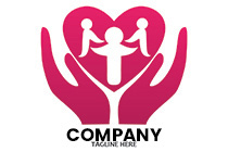 the heart mascot logo