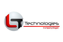 letters l and t technologies logo