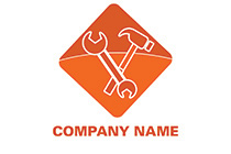 spanner and hammer vibrant logo