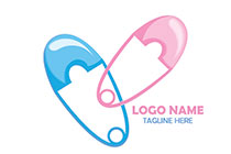 baby safety pins logo