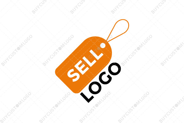 minimal price tag logo