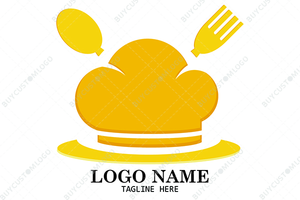 chef hat warrior logo