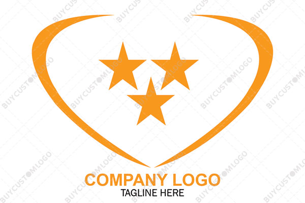 ticks reuleaux triangle and stars logo