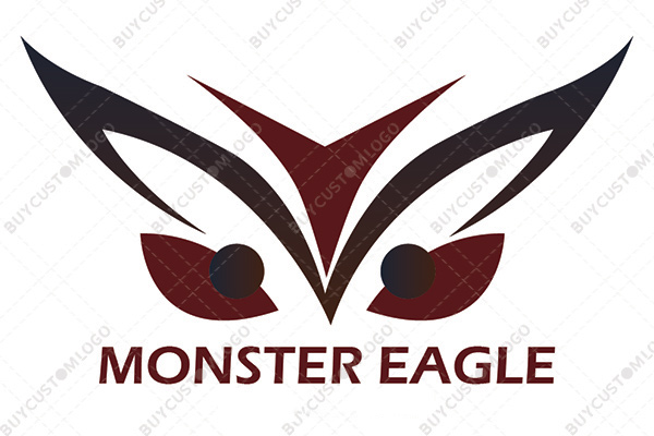 Monster eagle eye logo