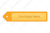 golden and yellow price tag purchase here button