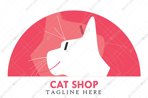 happy cat pink logo