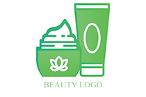 face cream and facewash logo