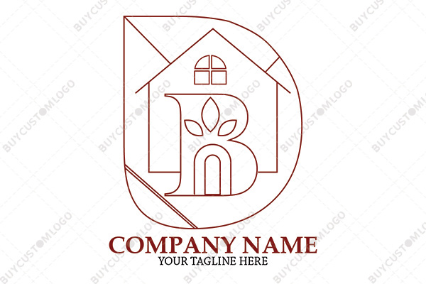 B and D house logo