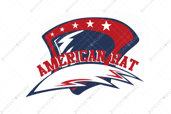 american uncle sam top hat logo