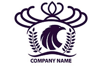 focused eagle crown wheats logo