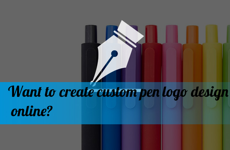 Want to create custom pen logo design online?