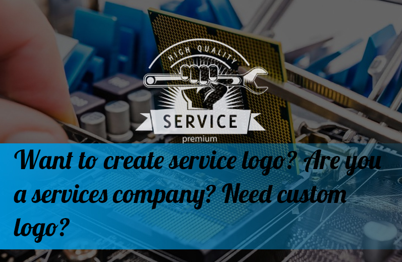 Want to create service logo? Are you a services company? Need custom logo?