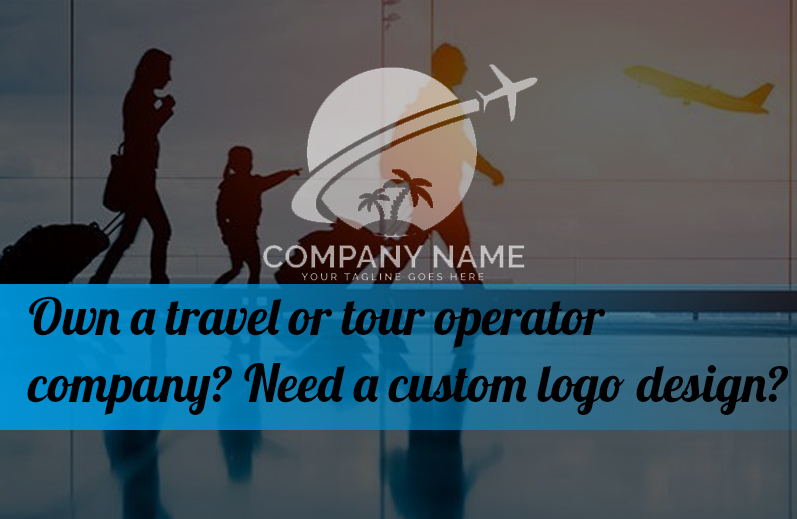 Own a travel or tour operator company? Need a custom logo design?