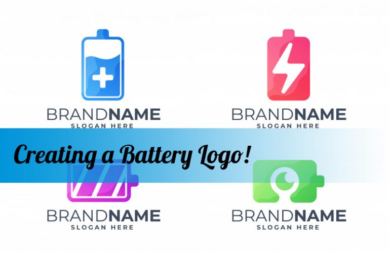 How to make custom battery logo for battery company?